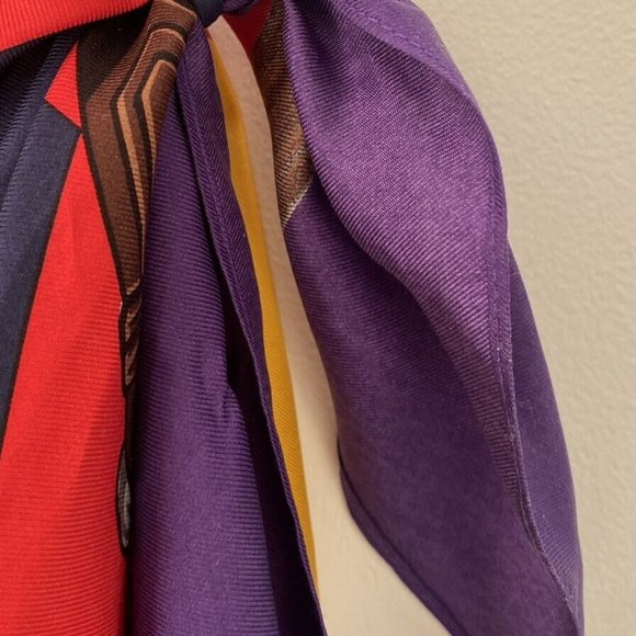 Gorgeous Rare Ralph Lauren Silk Equestrian Wrap Skirt- Size 2 - Picture 7 of 7